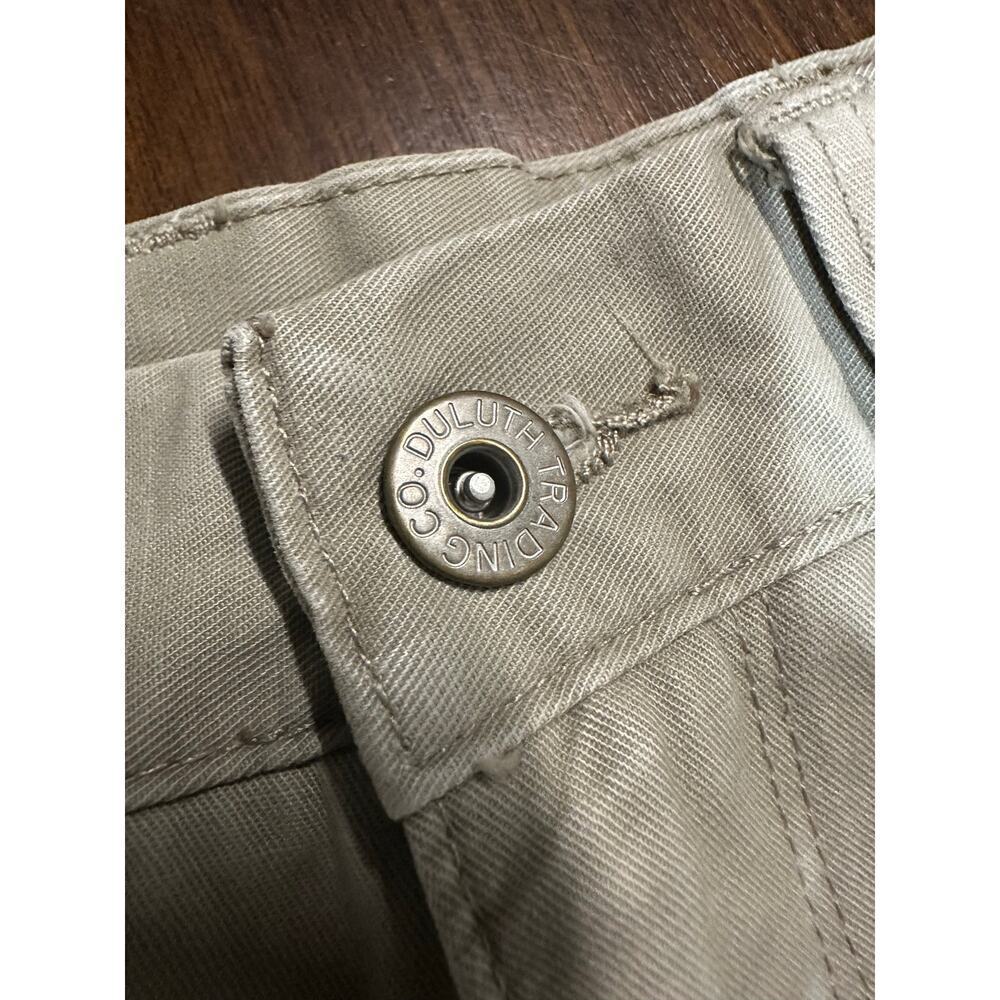 Duluth Trading Pants Men 36x30 Brown Hiking Outdoor Workwear Casual Travel Comfy - Picture 13 of 13